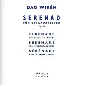 Online Kaufen Serenade op.11 for string orchestra