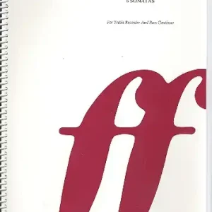 Mega-Angebot 6 Sonatas for treble recorder and bc