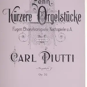 Solange Der Vorrat Reicht 10 kürzere Orgelstücke op.32
