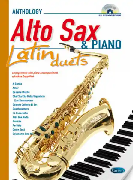 Latin Duets (+CD) for alto saxophone and piano Top-Seller