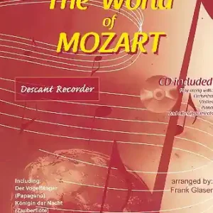 The World of Mozart (+CD) for descant recorder Letzte Chance