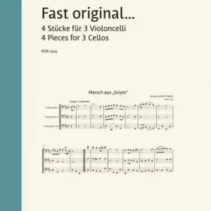 Sale Fast original... für 3 Violoncelli
