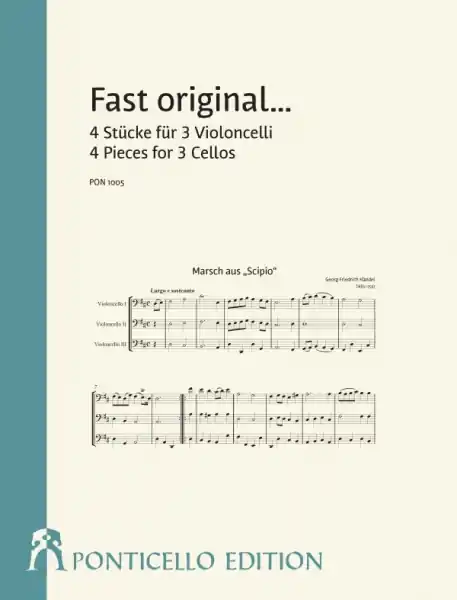 Sale Fast original... für 3 Violoncelli
