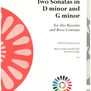 2 Sonatas in D minor and G minor for alto recorder and Bc Online Kaufen