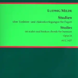 Neue Kollektion Studien über Tonleiter- und Akkordzerlegungen für Fagott