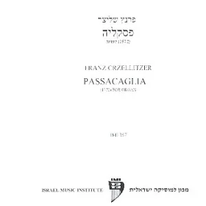 Markenprodukt Passacaglia for organ