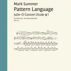 Schneller Versand Pattern Language - Julie-O Concert Etude no.1 für Violoncello