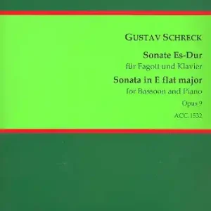 Sofort Bestellen Sonate Es-Dur op.9 für Fagott und Klavier