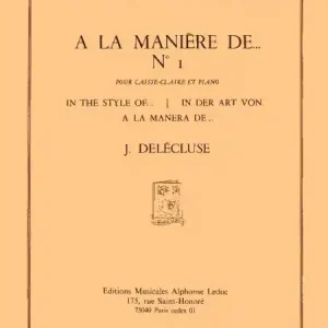 A la manière de...no.1 pour caisse-claire et piano Preiswert