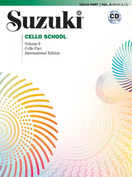 Suzuki Cello School vol.8 (+CD) cello part Kostenfreie Lieferung