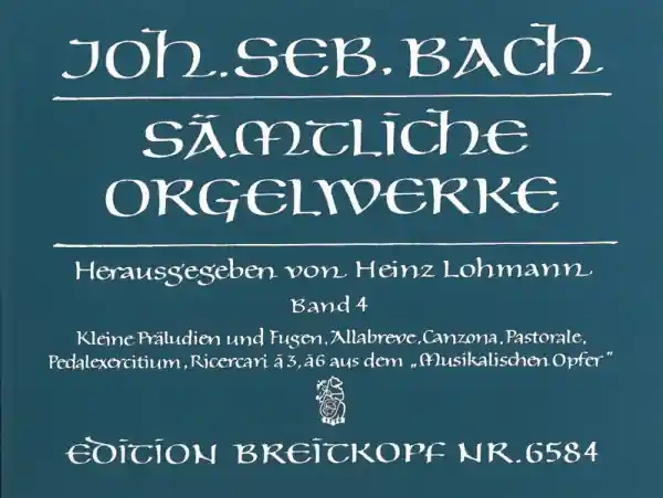 Preisknaller Sämtliche Orgelwerke Band 4