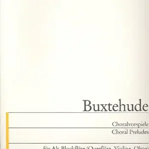 Choralvorspiele für Altblockflöte und Klavier Neu