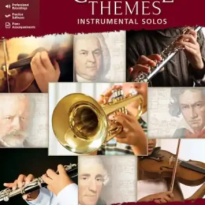Neu Im Sortiment Easy classical Themes - Instrumental Solos (+Online Audio) for violin