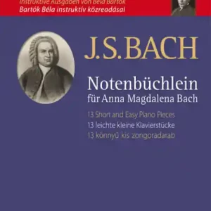 13 leichte Stücke aus dem Notenbüchlein für Anna Magdalena Bach für Klavier Nur Für Kurze Zeit