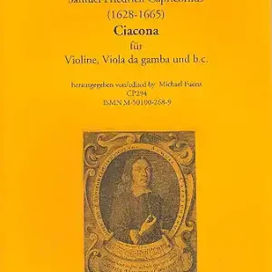 Ciacona für Violine, Viola da gamba und Bc Sofort Bestellen