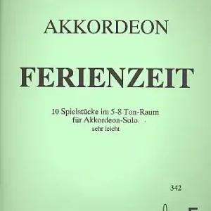 Ferienzeit für Akkordeon Neue Ware