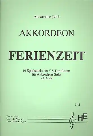 Ferienzeit für Akkordeon Neue Ware