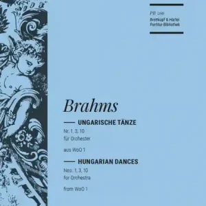 Bestseller Ungarische Tänze Nr.1, 3, 10 für Orchester