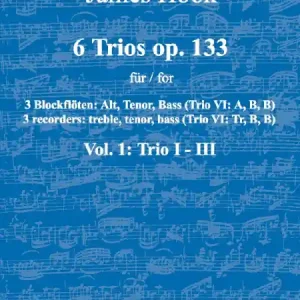 6 Trios op.133 Band 1 (Nr.1-3) für 3 Blockflöten (ATB) Bestseller
