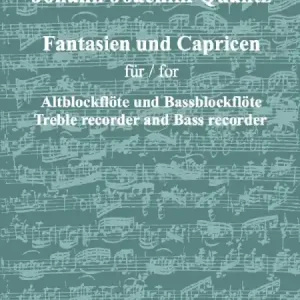 Fantasien und Capricen für 2 Blockflöten (AB) Neu