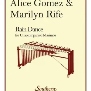 Finale Aktion Rain Dance for marimba