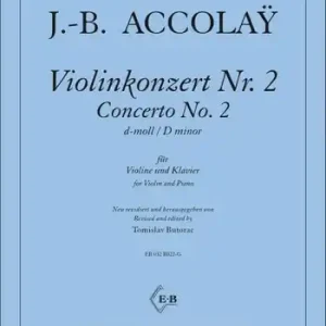 Zertifiziert Konzert d-Moll Nr.2 für Violine und Klavier