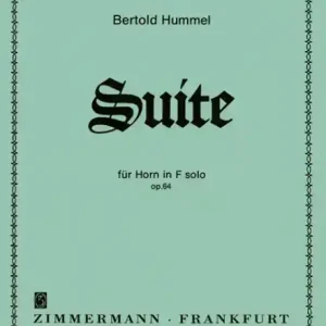 Suite op.64 für Horn in F Saisonangebot