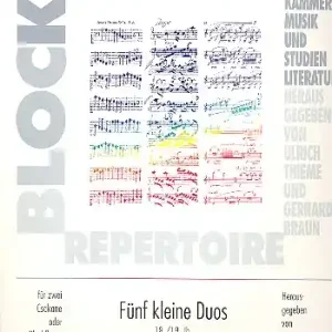 5 kleine Duos für 2 Csakane oder Blockflöten Heißes Angebot