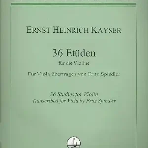36 Etüden op.20 für Viola Sonderangebot
