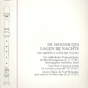 Die Hirten lagen bei Nachte 4 holländische Weihnachtslieder Preisreduziert