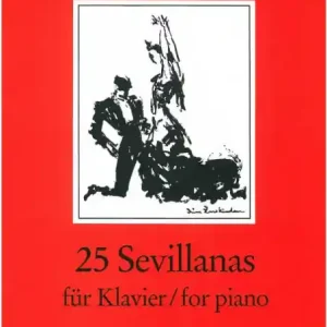 Top-Preis 25 Sevillanas für Klavier