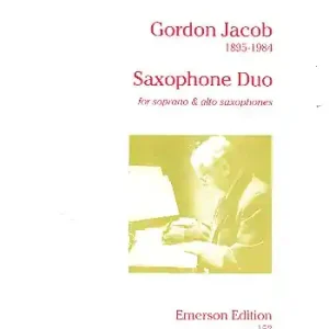 Neu Saxophone Duo for soprano and alto saxophones