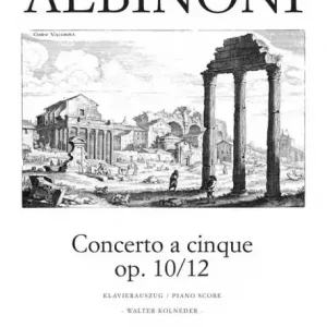 Saisonangebot Concerto a cinque B-Dur op.10,12 für Violino principale und Streichorchester