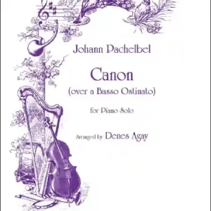 Canon over a basso ostinato for piano solo Sonderangebot