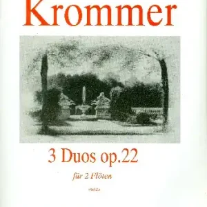 3 Duos op.22 für 2 Flöten Begrenztes Angebot