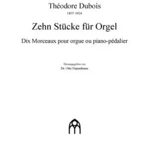 Begrenztes Angebot 10 Stücke für Orgel