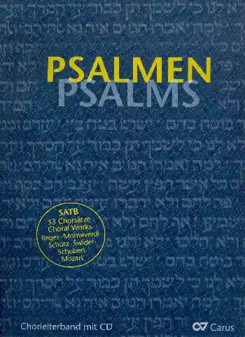 Psalmen (+CD) für gem Chor (z.T. mit Klavier/Orgel) Preis Gesenkt