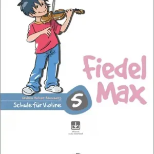 Fiedel-Max Violine Schule Band 5 (+Online Audio) für Violine Solange Der Vorrat Reicht