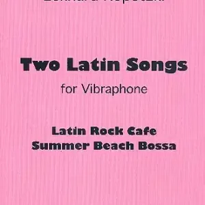Versand Am Gleichen Tag 2 Latin Songs for vibraphone