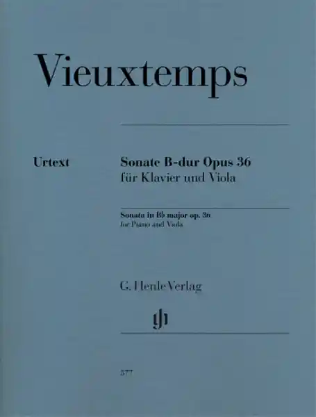 Sonate B-Dur op.36 für Viola und Klavier Kostenfreie Lieferung