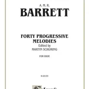 Billig 40 Progressive Studies for oboe