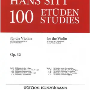 100 Studies op.32 vol.3 for violin Günstig