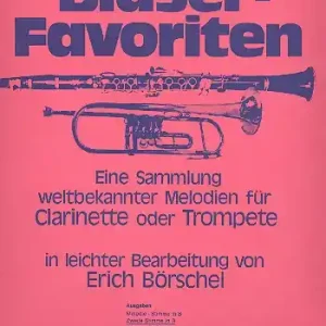 Bläser-Favoriten Band 1 2. Stimme in B Expressversand