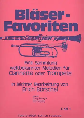 Bläser-Favoriten Band 1 2. Stimme in B Expressversand