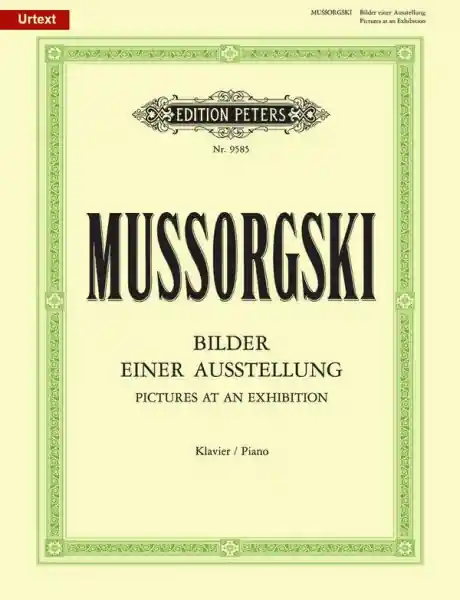 Knallerangebot Bilder einer Ausstellung für Klavier