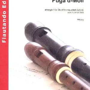 Fuga d-Moll für 4 Blockflöten (SATB) Preisknaller