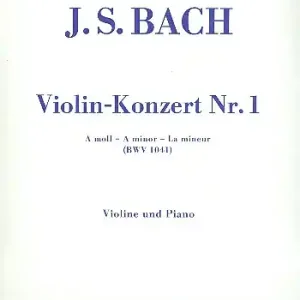 Konzert a-Moll Nr.1 BWV1041 für Violine und Streicher Top-Seller