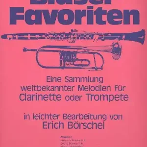 Bläser-Favoriten Band 1 für Klarinette oder Trompete Zertifiziert