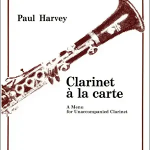 Clarinet a la Carte a menuet for clarinet Neue Ware