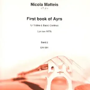 First Book of Ayres Band 2 für Violine und Bc Geprüft